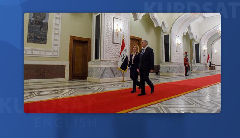 Italian premier stresses improving ties with Iraq 