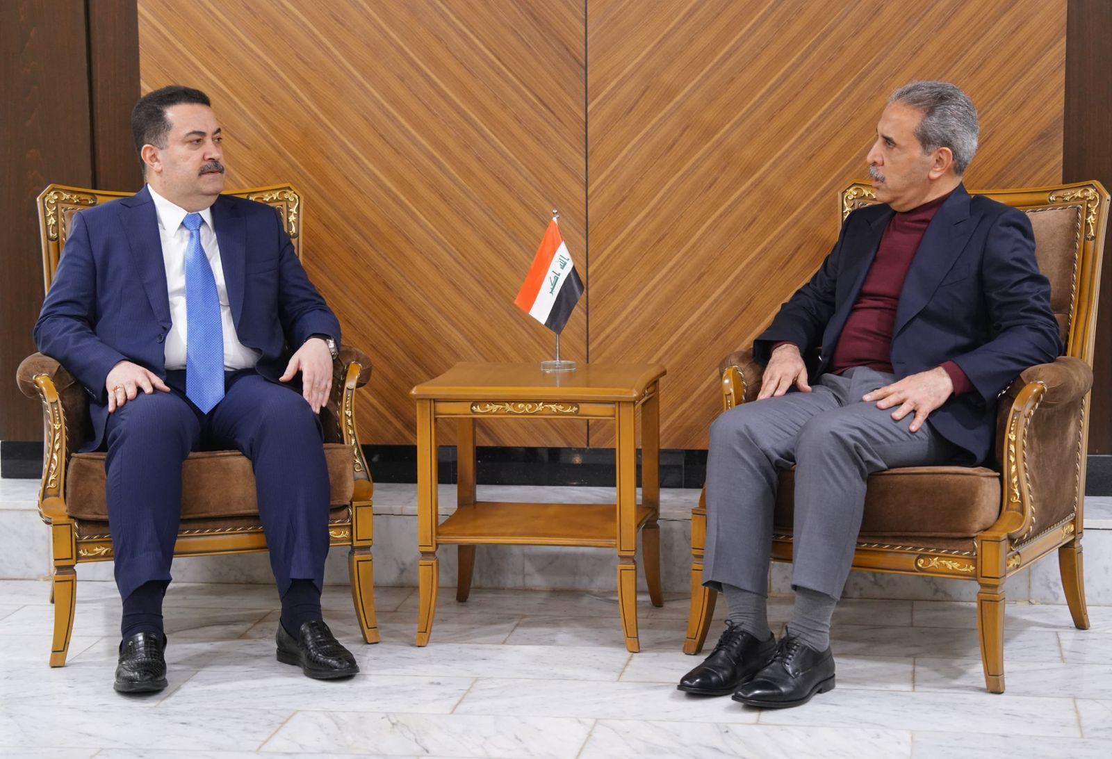 سودانی و فایەق زێدان رێوشوێنەکانی پەیوەست بە بەرەنگاربوونەوەی گەندەڵیان تاوتوێ کرد