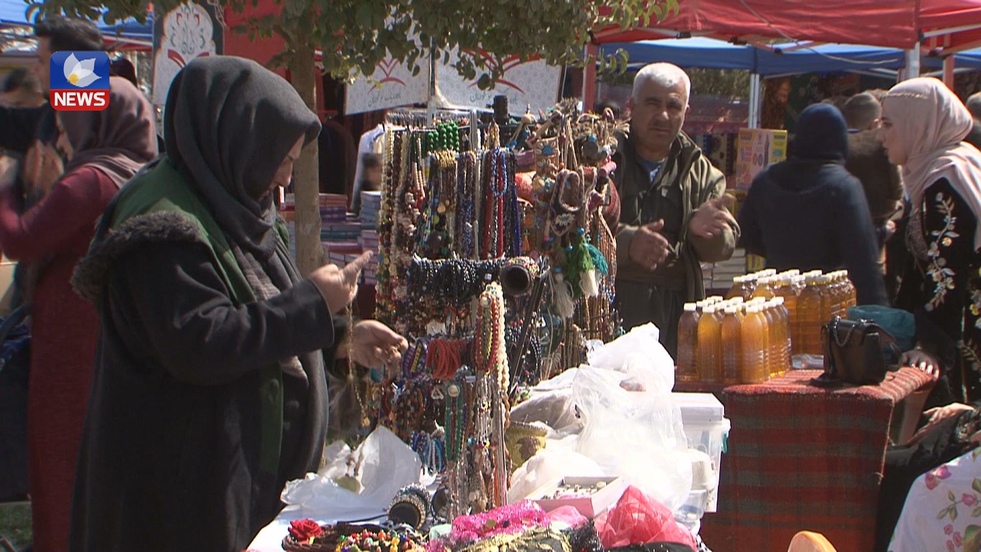 چوارەمین فێستیڤاڵی ڕۆشنبیری و بازاڕسازی چەمچەماڵ دەستیپێکرد