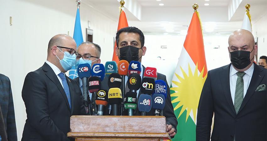 لە ھەرێم ١٠٠ ھەزار ژەمی ڤاکسینی کۆرۆنا دابەشکراوە