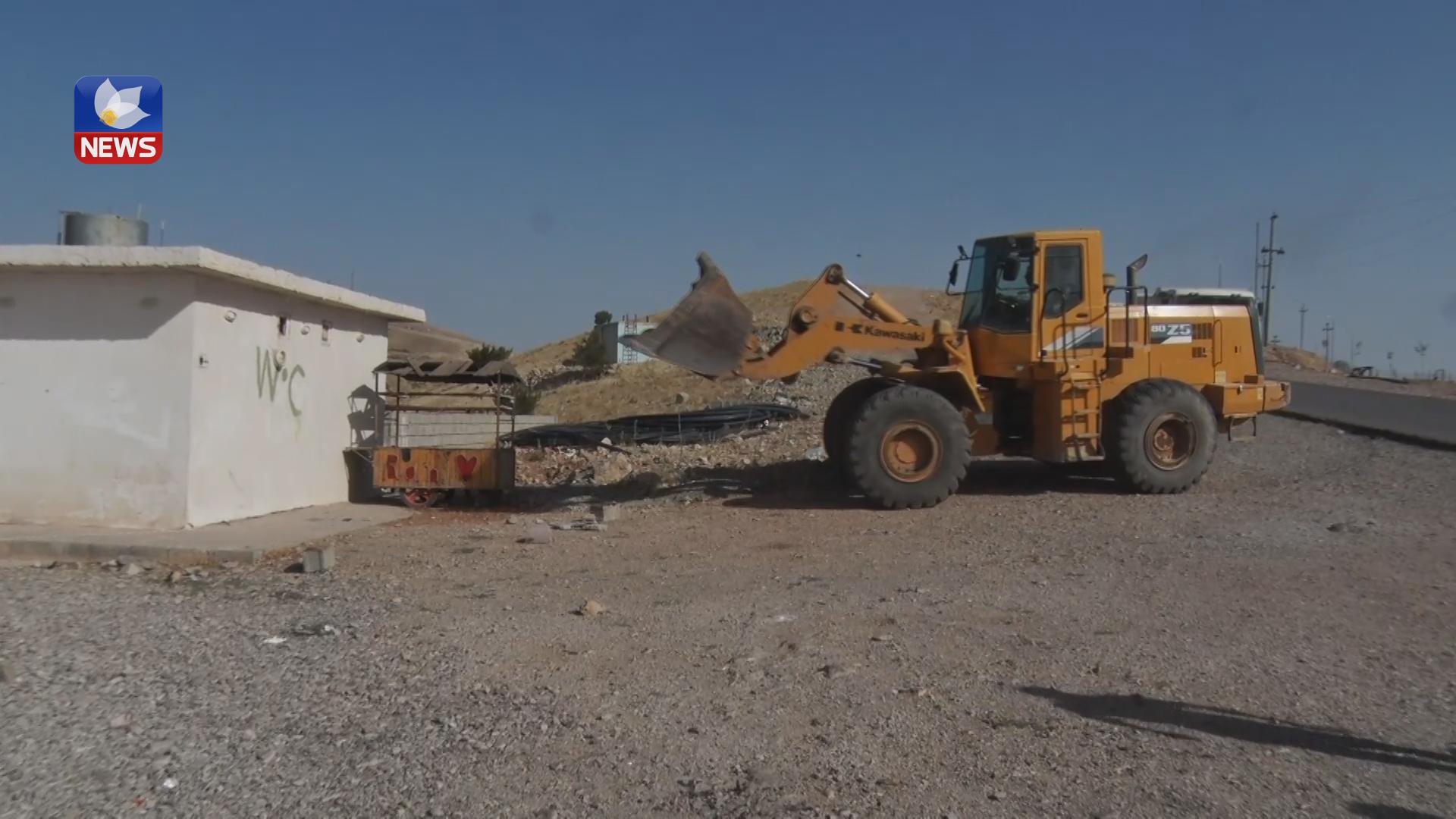 بەبڕیارێک کۆشک و عەرەبانەکانی چیای کۆیژە لابران