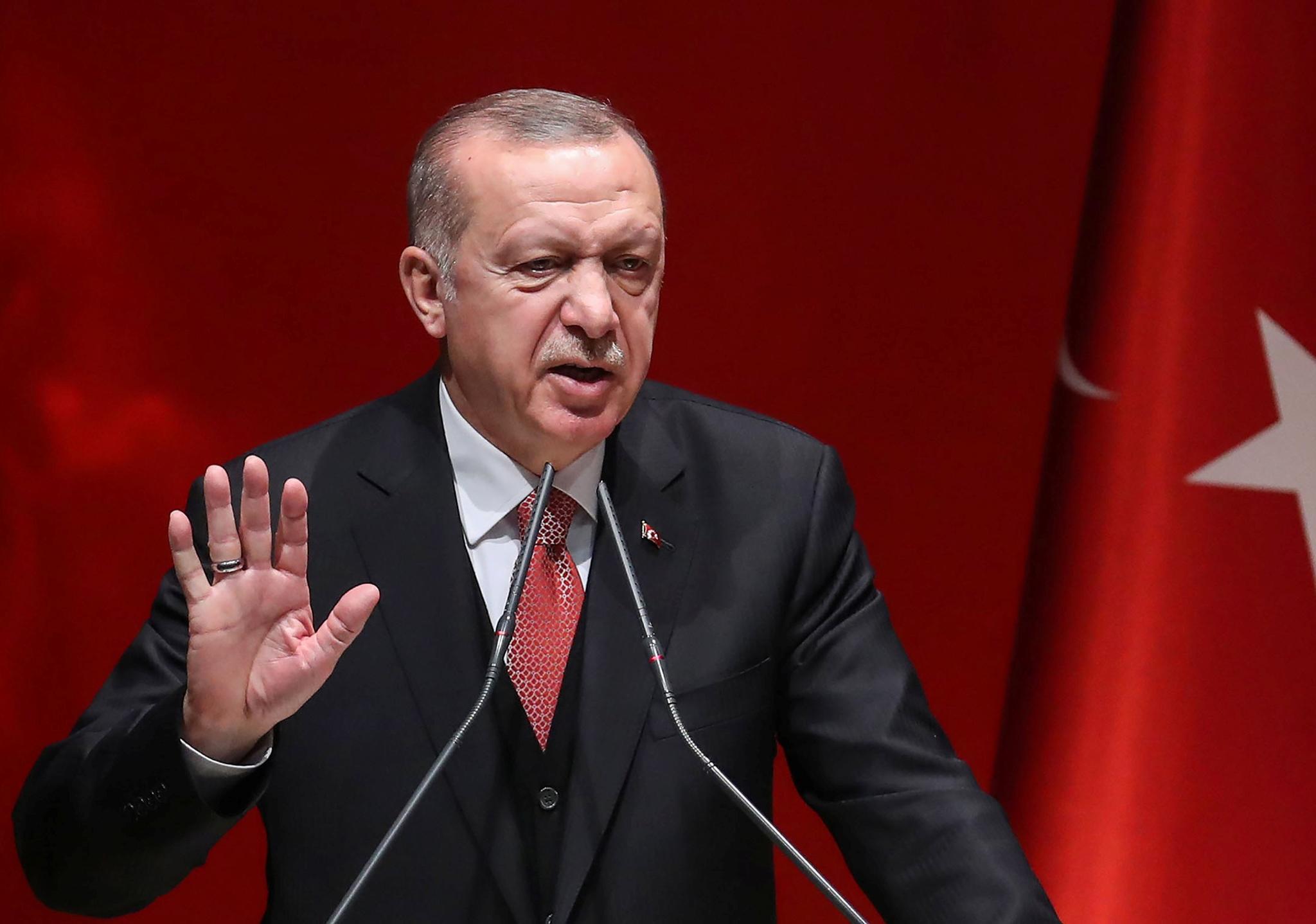 ئەردۆغان: کات بۆ پرسی پرۆسەی ئاشتی بە فیڕۆنادەین