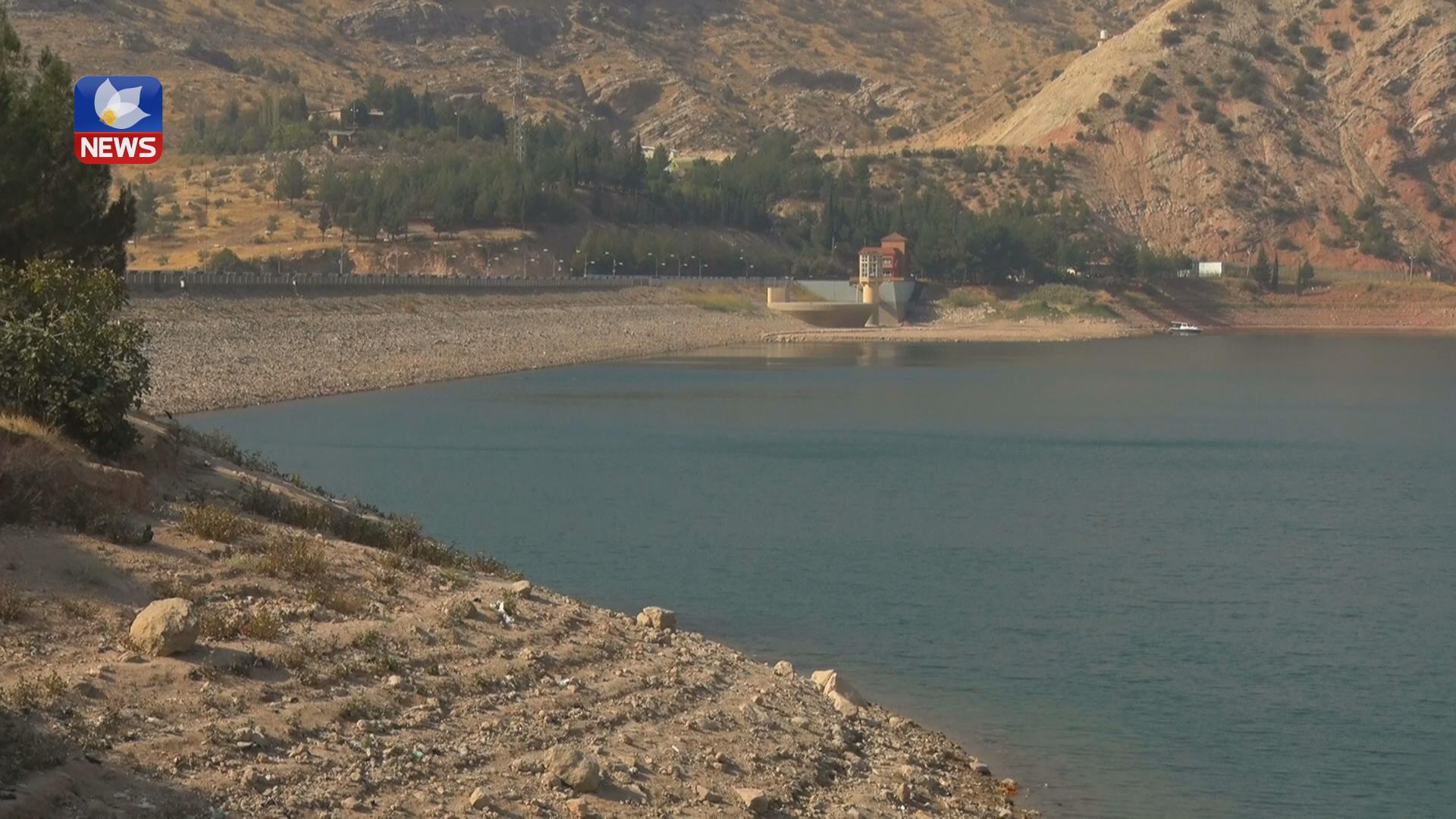 ئاستی ئاوی بەنداوی دھۆک زیاتر لە ١٥ مەتر کەمیکردووە