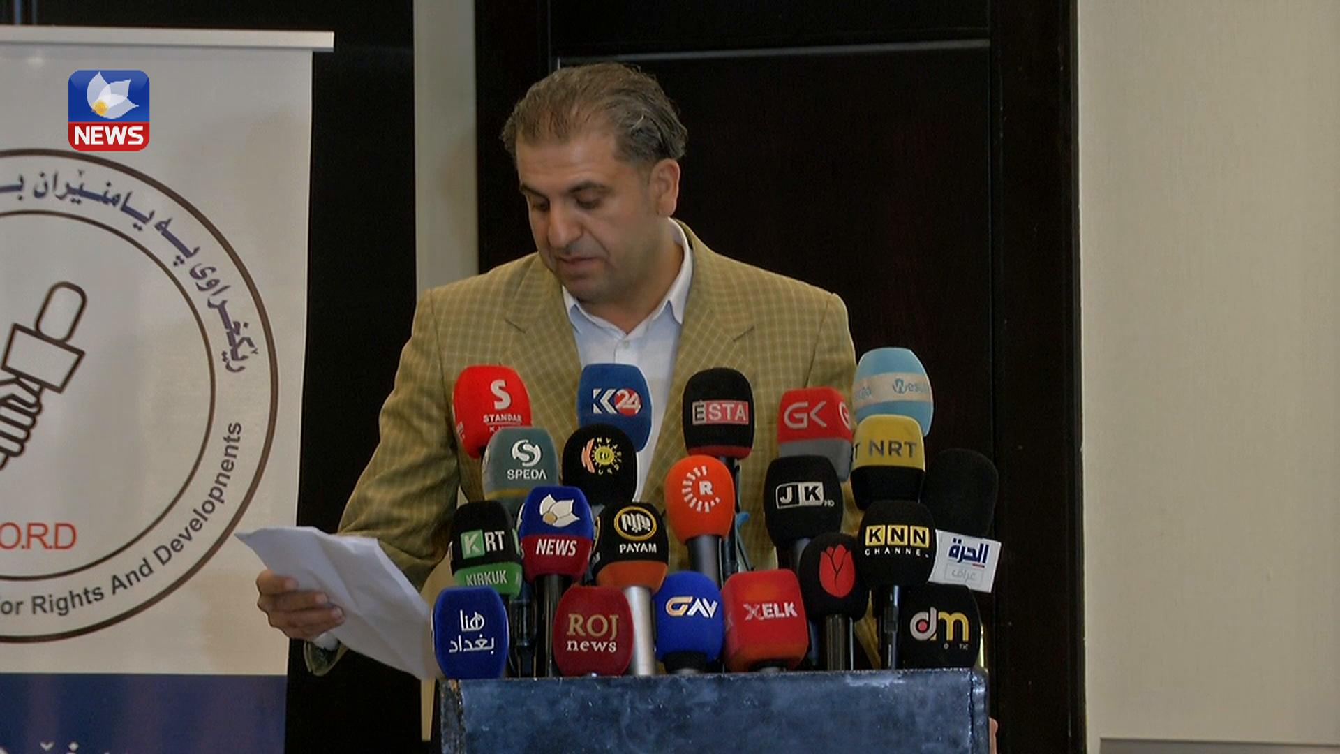 ڕێکخراوی پەیامنێران: ساڵی ڕابردوو ٣٧٦ پێشێلکاری بەرامبەر ڕۆژنامەنوسان تۆمار کراوە