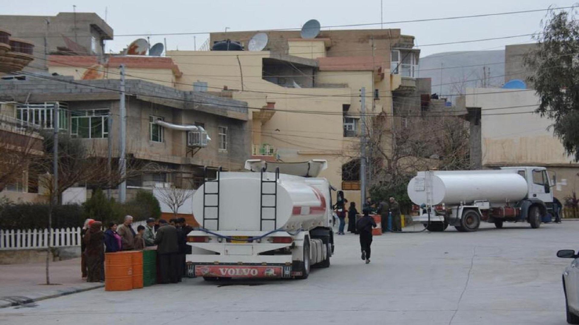 سەرچاوەیەکی حکوومی: حکومەتی عێراق نەوتی سپی بۆ ھەرێم دەنێرێت