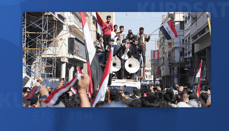 Iraqis protest against dinar devaluation