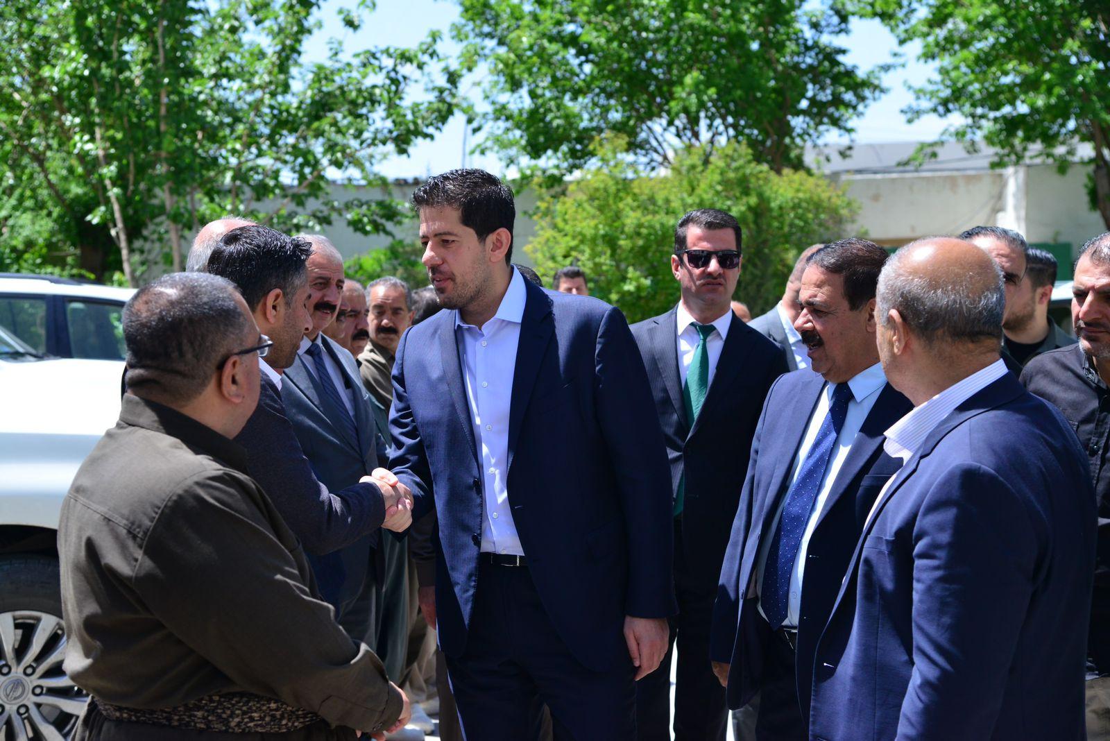 شاڵاو کۆسرەت رەسول سەردانی مەڵبەندی سلێمانی دەکات