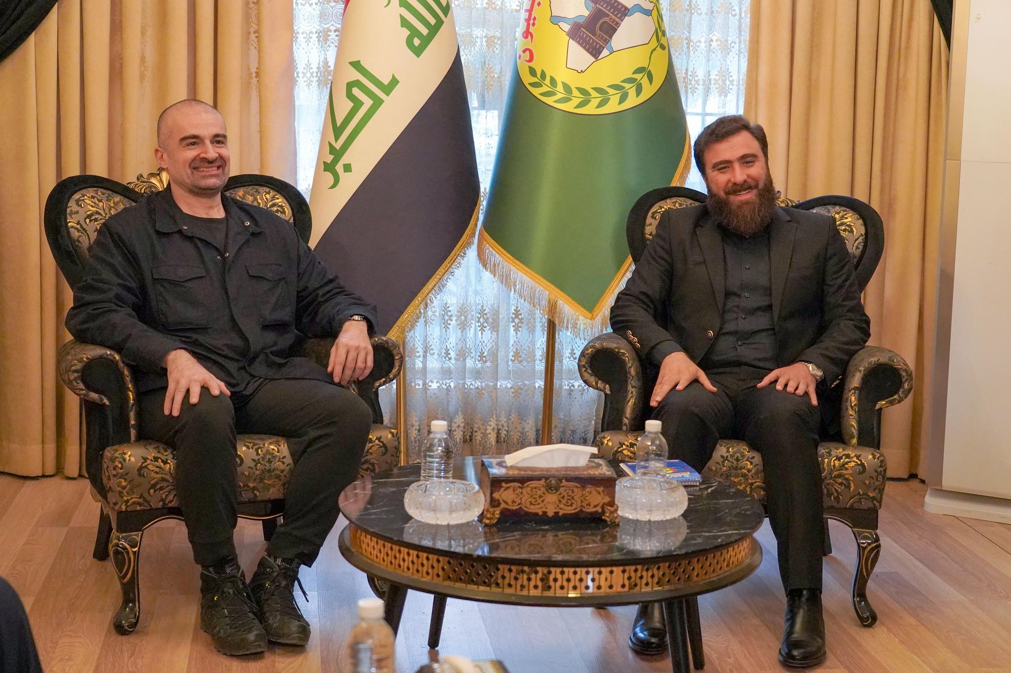 وەفدێکی باڵا یەکێتی لەگەڵ بزوتنەوەی بابلیۆن کۆبوونەوە