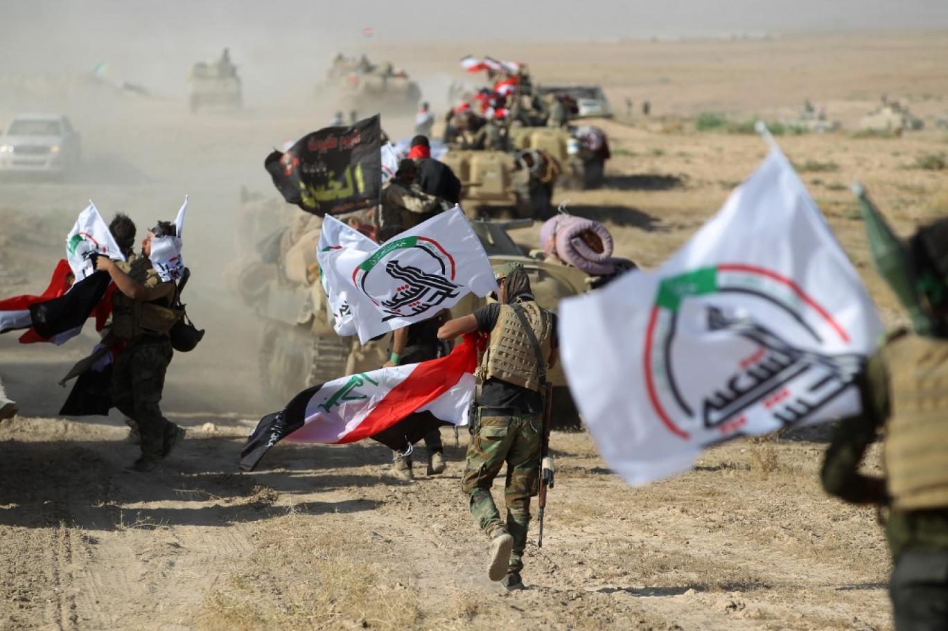 ئەمریکا داوا لە ئێران دەکات کۆتایی بە پاڵپشتیکردنی حەشدی شەعبی بھێنێت