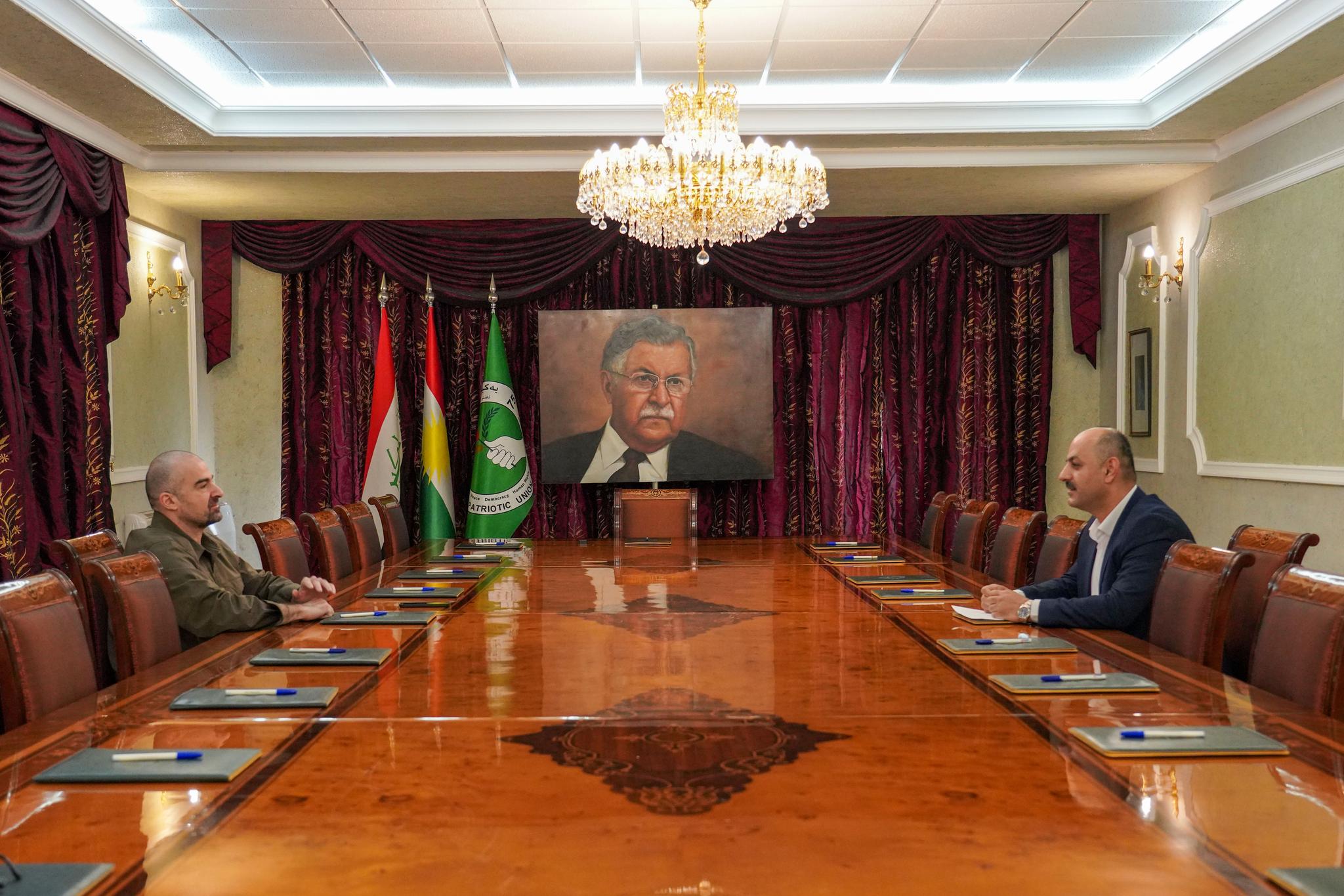 بافڵ جەلال تاڵەبانی: بەرپرسیارین ھەموو ھەوڵێک بدەین بۆ خزمەتکردنی خەڵکی تێکۆشەری شارەزوور و گەرمیان