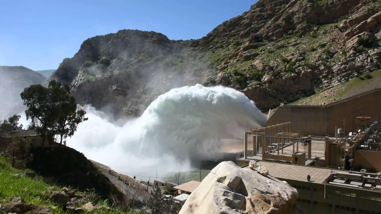 ئاستی ئاوی بەنداوی دەربەندیخان زیاتر لە ١١ مەتر و نیو کەمیکردوە