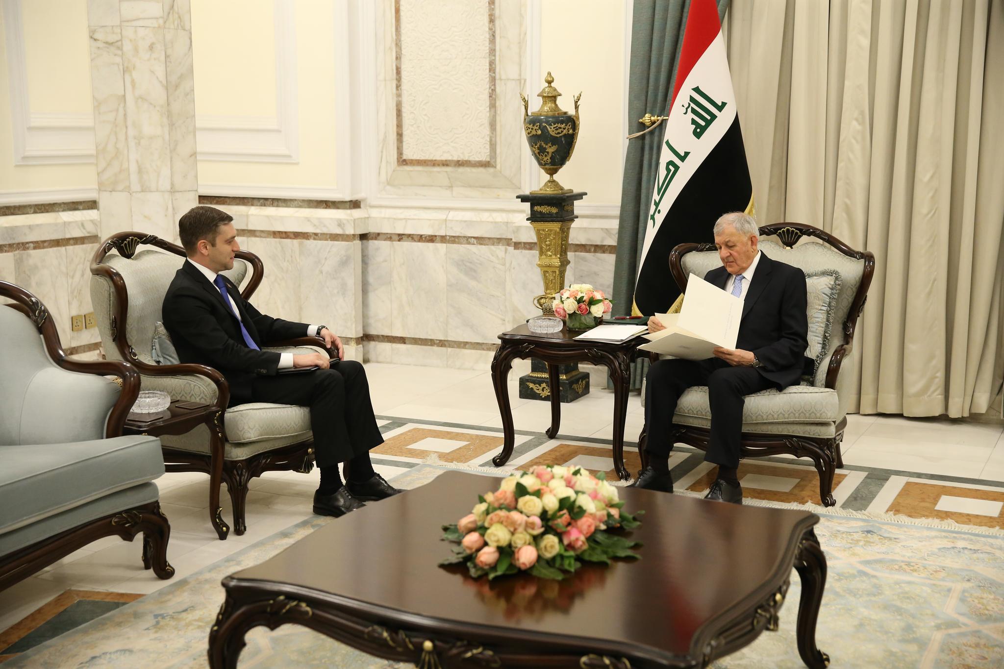 سەرۆککۆمار داوەتنامەیەکی لە سەرۆکی ئازەربایجانەوە پێدەگات