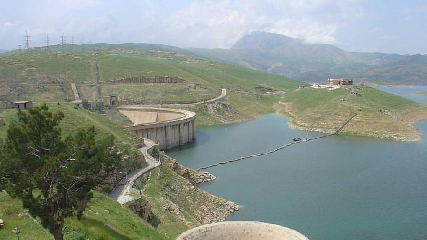 ئاستی ئاوی بەنداوی دوکان ١٠ سانتیمەتر بەرزبووەتەوە