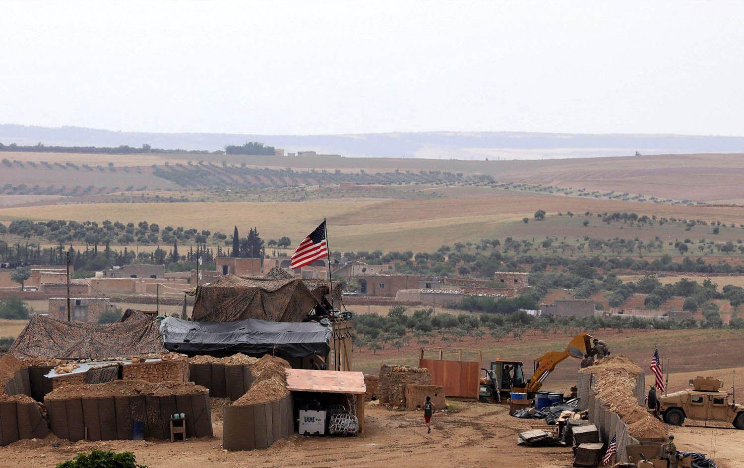 دوو مووشەک ئاڕاستەی بنکەیەکی ئەمریکا لە رۆژئاوای کوردستان کران