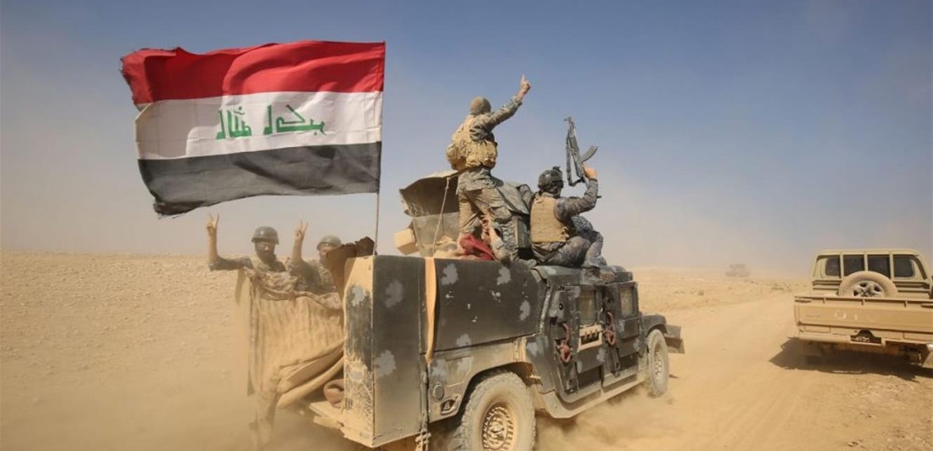 سوپای عێراق و حەشدی شەعبی لە پێنج قۆڵەوە ئۆپەراسیۆنێکیان لە چیای حەمرین دەستپێکرد