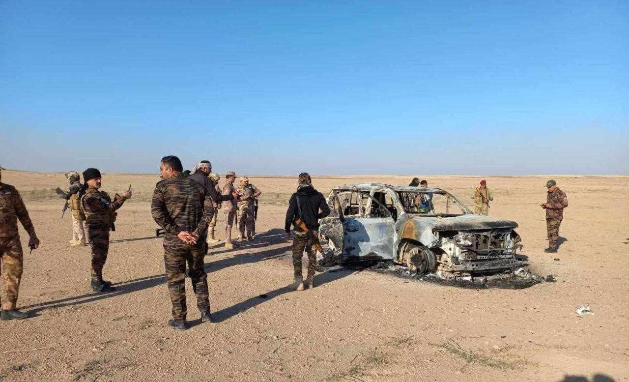 لە ئەنبار مینێکی چێندراوی داعش بە دوو ھاووڵاتی کوەیتی و سعودیدا تەقییەوە