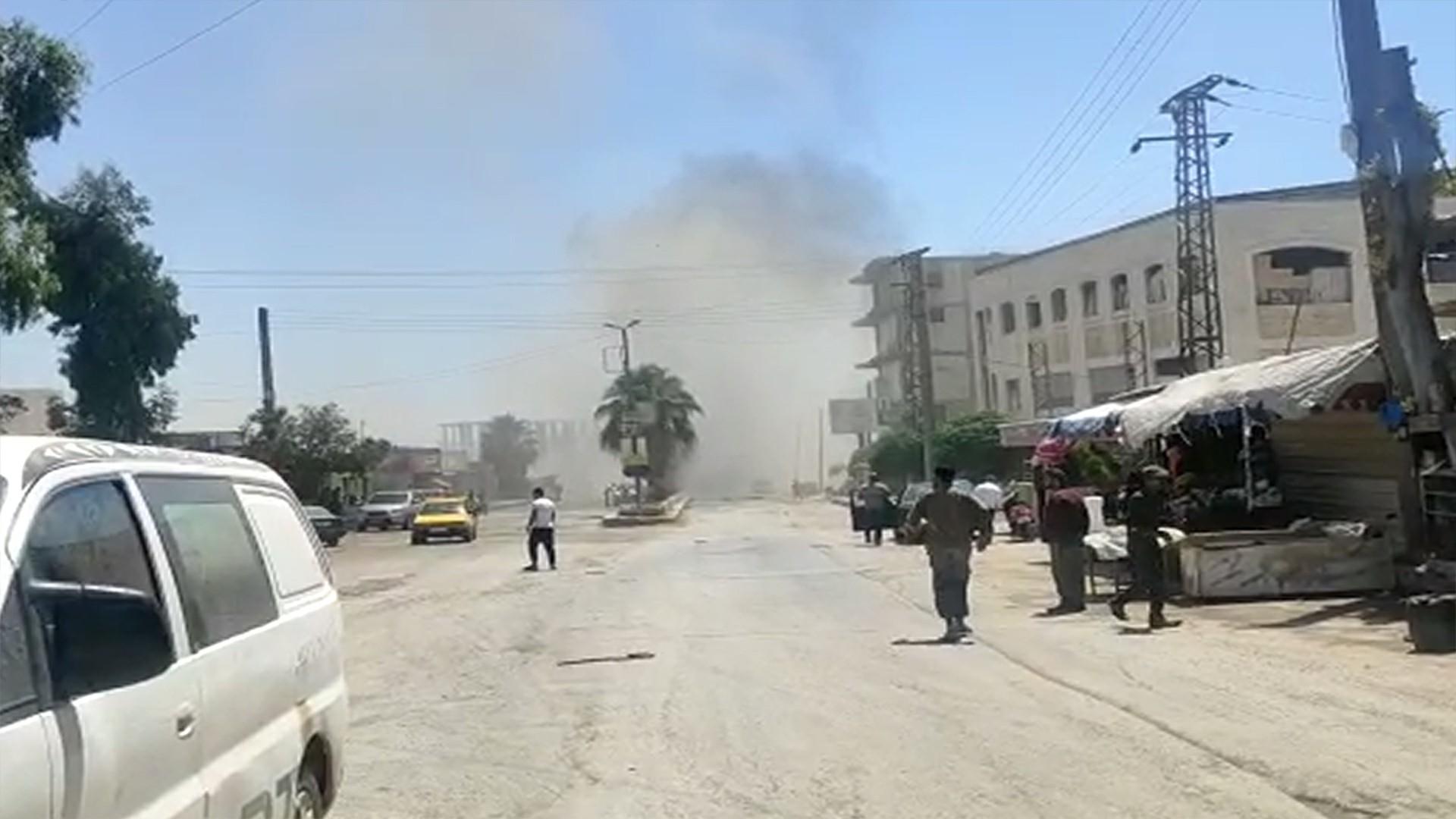 تەقینەوەیەکی بەهێز لە شاری عەفرین لە ڕۆژئاڤای کوردستان ڕوویدا