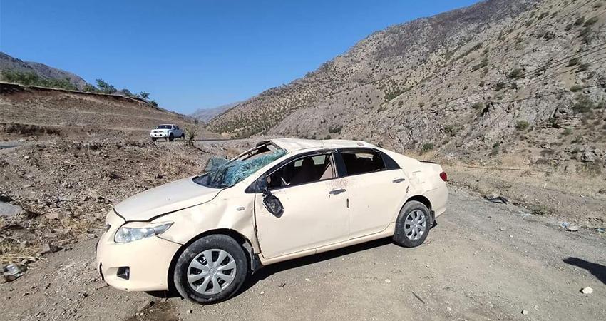 لە رووداوێکی ھاتوچۆدا شۆفێرێک گیانی لەدەستدا