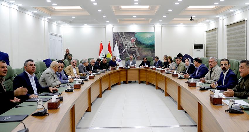 ناوەڕۆکی کۆبوونەوەکەی بافڵ تاڵەبانی لەگەڵ سەرکردایەتی یەکێتی لە کەرکوک