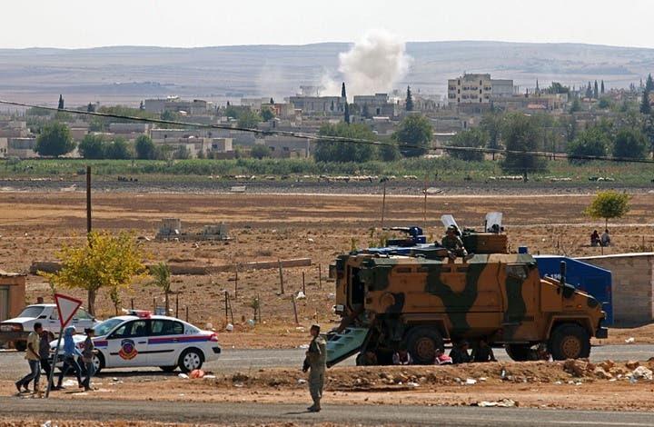 تورکیا بۆ دووەم رۆژ دەورووبەری عەین عیسای بۆردومان کرد