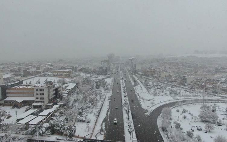 شەپۆلێکی بەفر و بارانبارین ناوچەکانی ھەرێمی کوردستانی دەگرێتەوە