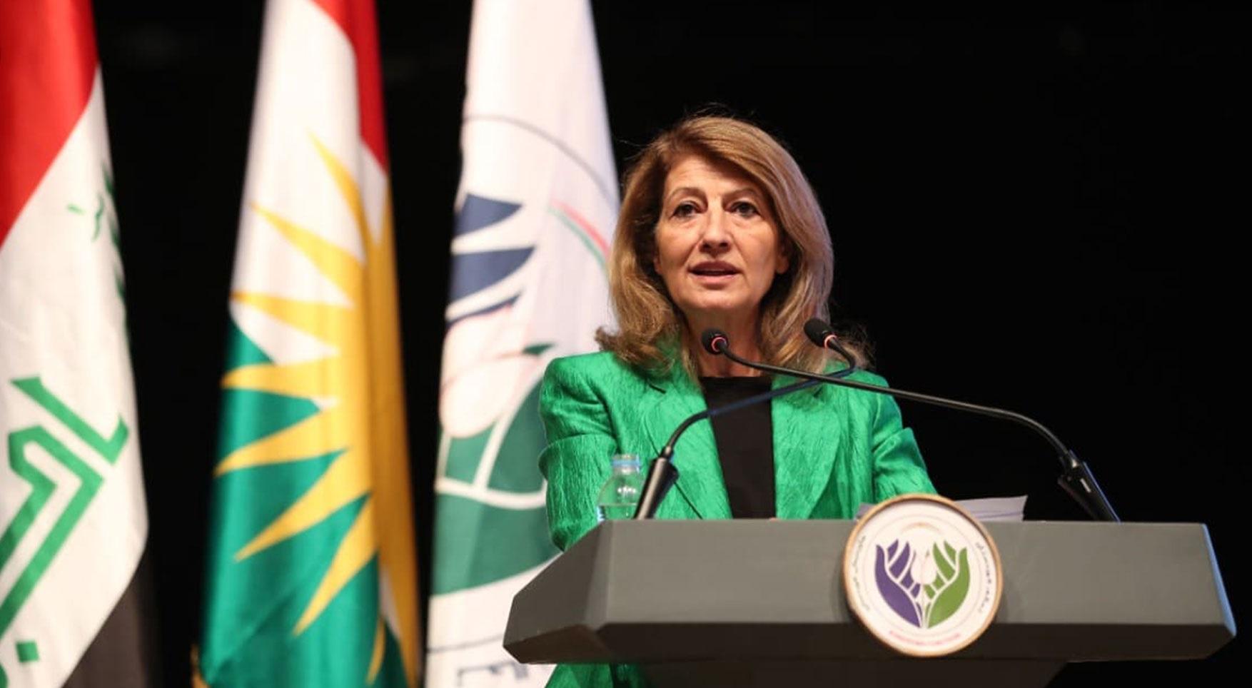 First Lady reiterates her support for press freedom