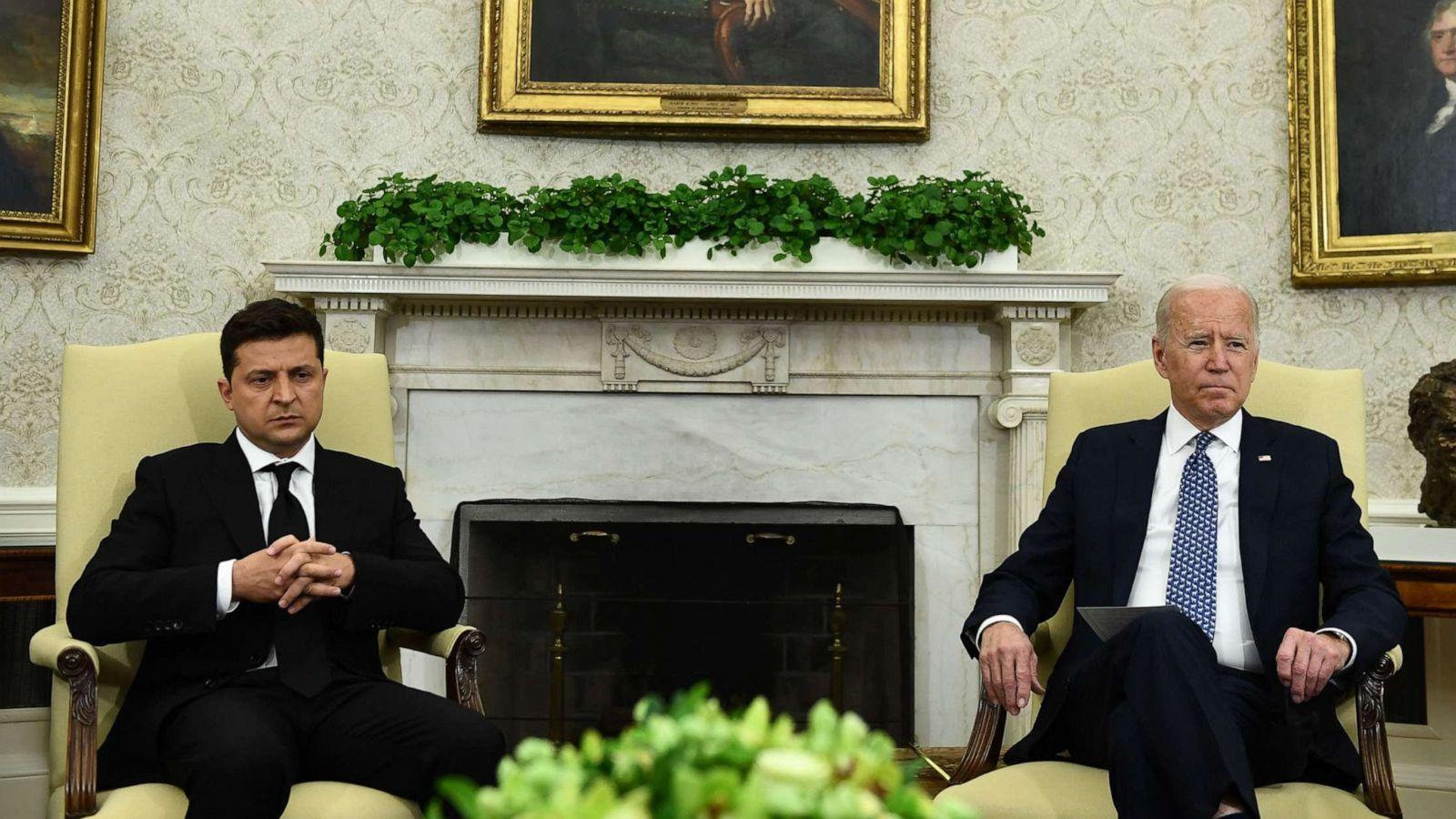 سەرۆکی ئۆکراین داوا لە بایدن دەکات بیپارێزێت