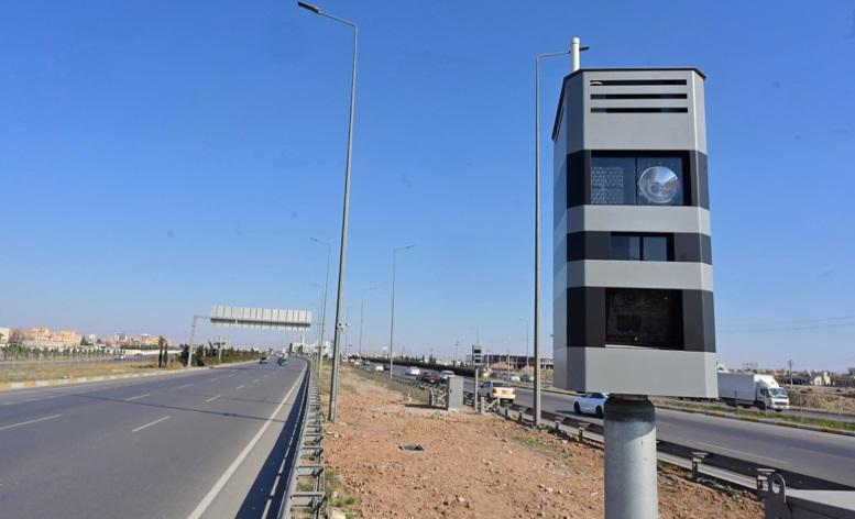 کامێراکانی خاڵ بۆ خاڵ لەسەر رێگەی ھەولێر-دھۆک بەشێوەی تاقیکردنەوە کەوتنەکار