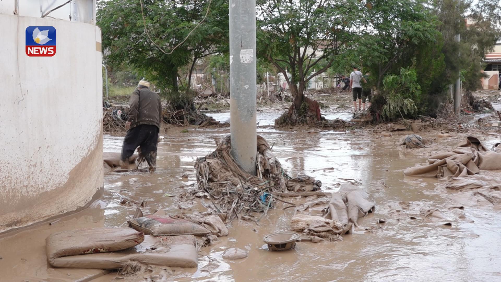 جارێکی تر بەھۆی بارانباراینەوە لافاو لە ھەولێر دروستبوو