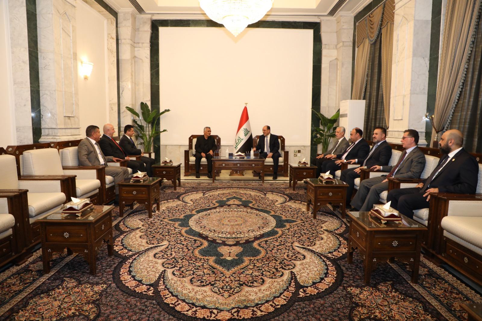 لە بەغداد وەفدێکی مەکتەبی سیاسی یەکێتی زنجیرەیەک دیدار و کۆبوونەوەی ئەنجامدا