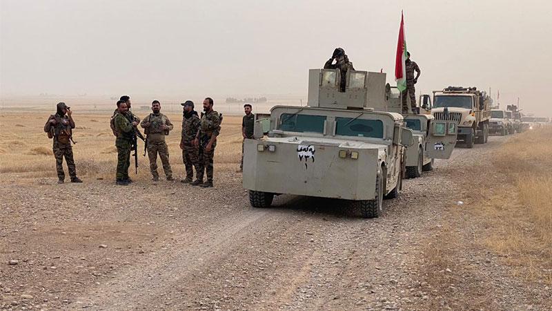 پێشمەرگە و سوپای عێراق ئۆپراسیۆنێکی ھاوبەش لە ناوچەی داوێ ئەنجامدەدەن 