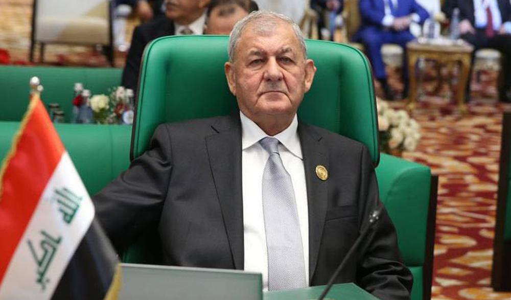 سەرۆک کۆمار پەیامێکی سەرەخۆشی لە مەحمود عەباس سەرۆکی فەلەستینەوە پێگەیشت