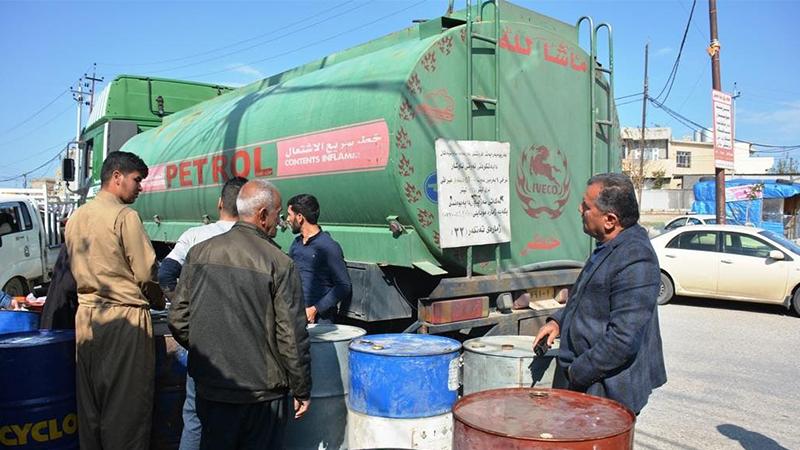 ئەو نەوتەی لە بەغدادەوە دەنێردرێت بۆ ناوچە شاخاوییەکان تەرخان دەکرێت 
