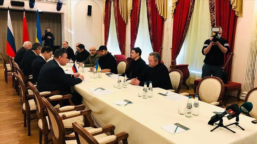 گفتوگۆی نێوان وەفدی ڕوسیا و ئۆکراین لە سنوری بێلاڕوسیا بەردەوامە