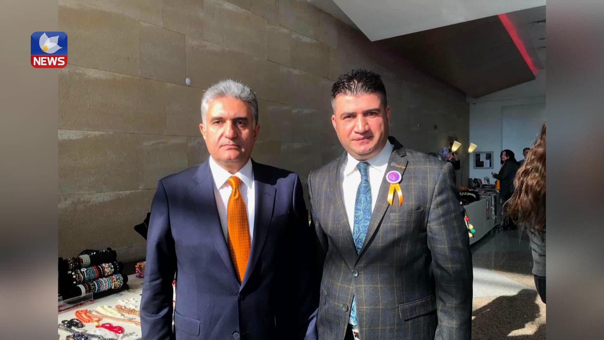 تویتێکی نایف کوردستانی، ئاگری لە بارەگای پارتی لە بەغداد بەردا