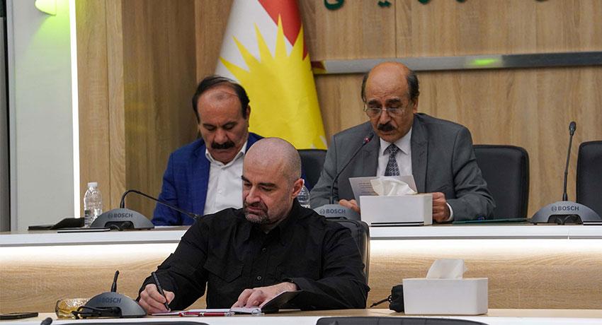 مستەفا کازمی پیرۆزبایی لە سەرۆک بافڵ جەلال تاڵەبانی دەکات 