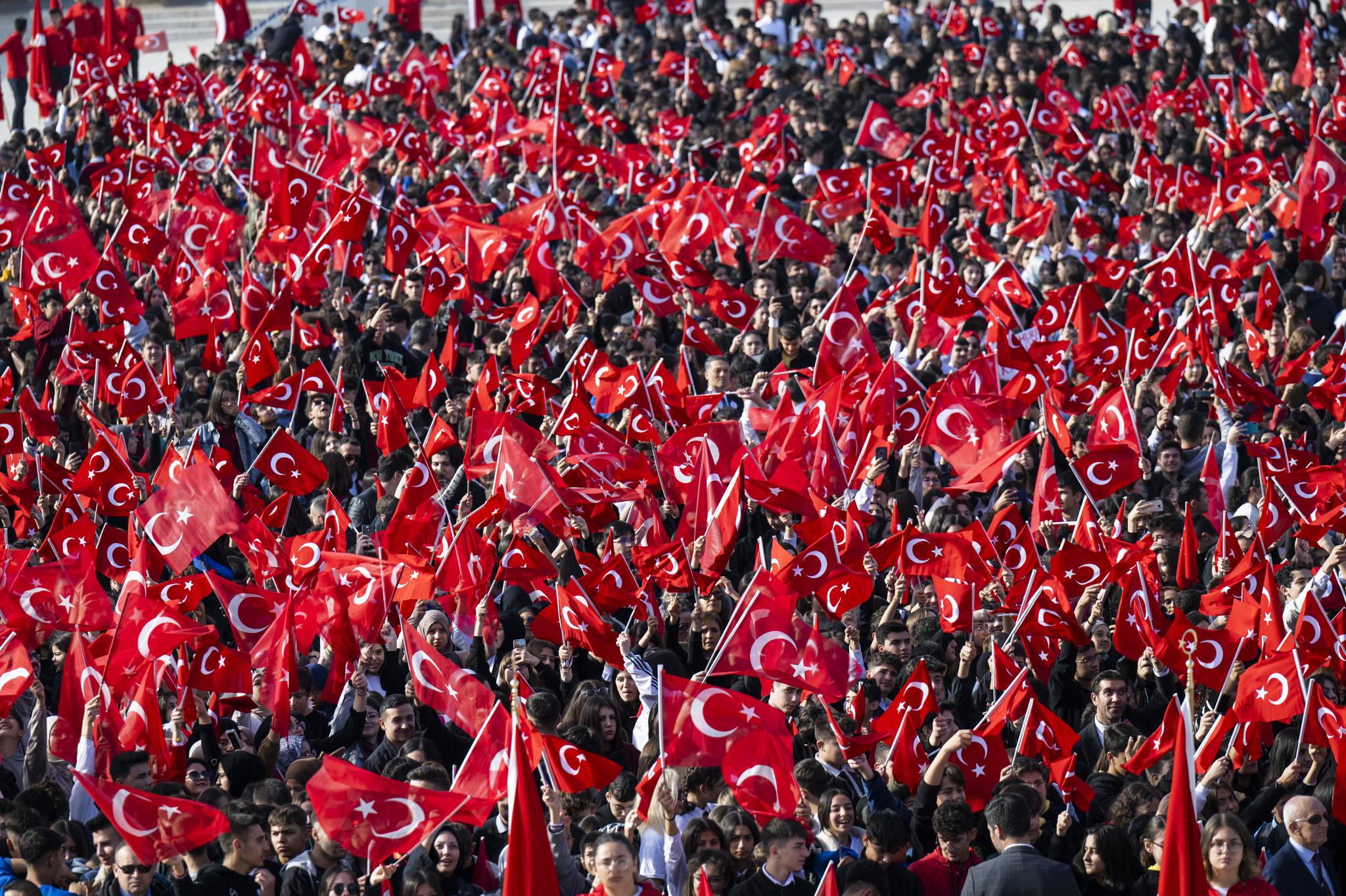 یادی ١٠٠ ساڵەی دامەزراندنی کۆماری تورکیا دەکرێتەوە