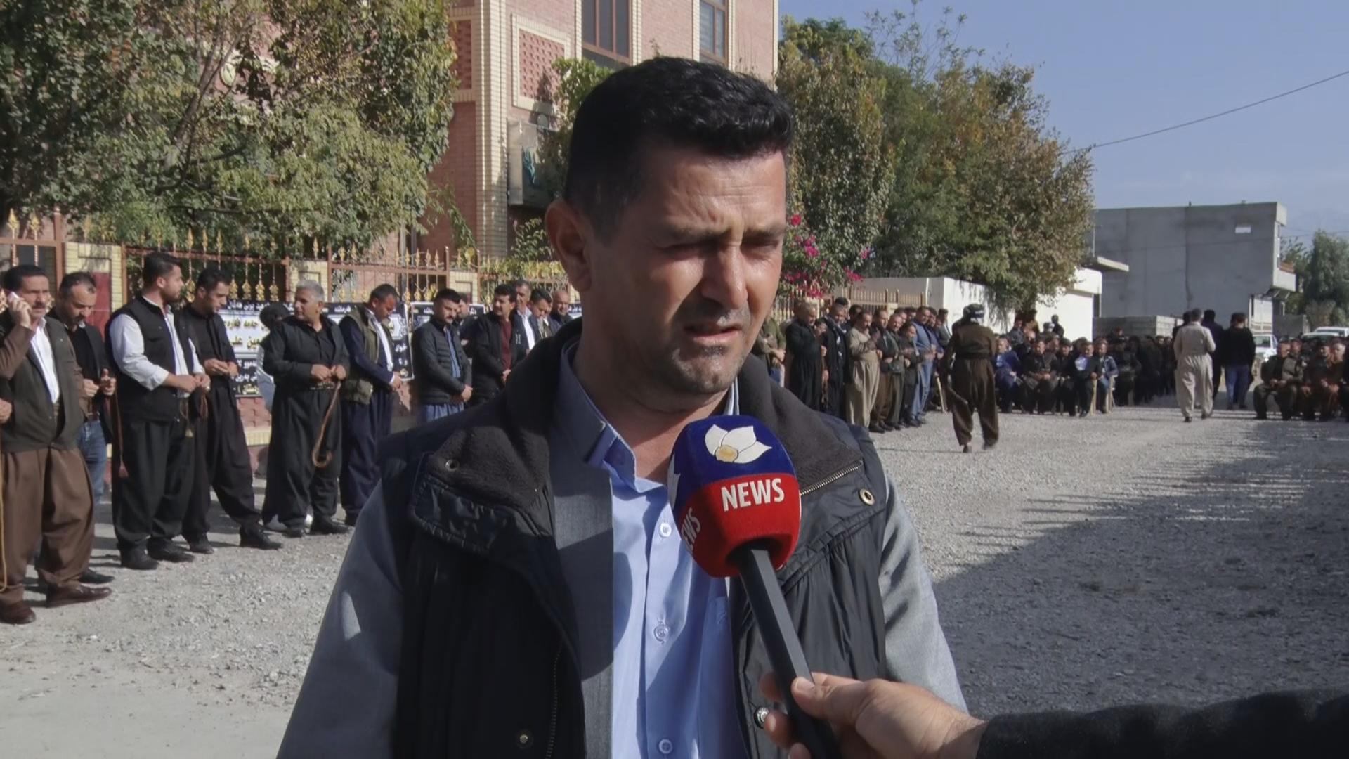 کەسوکاری شەھیدان کوڵەجۆ داوای پڕکردنەوەی بۆشاییە ئەمنییەکان دەکەن