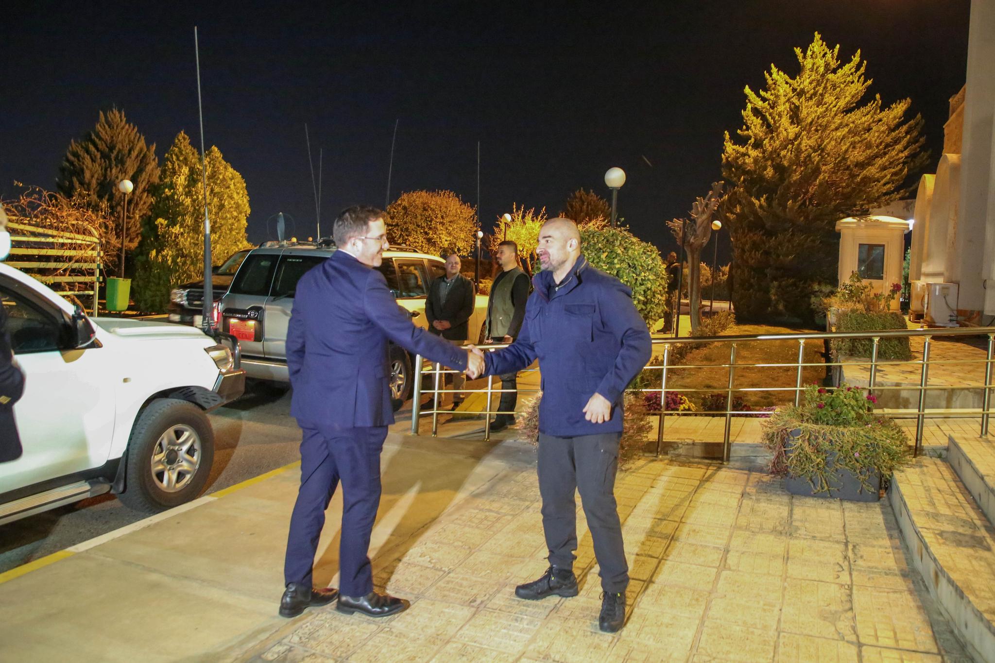 بافڵ جەلال تاڵەبانی لەگەڵ باڵیۆزو کونسوڵی بەریتانیا کۆبۆوە