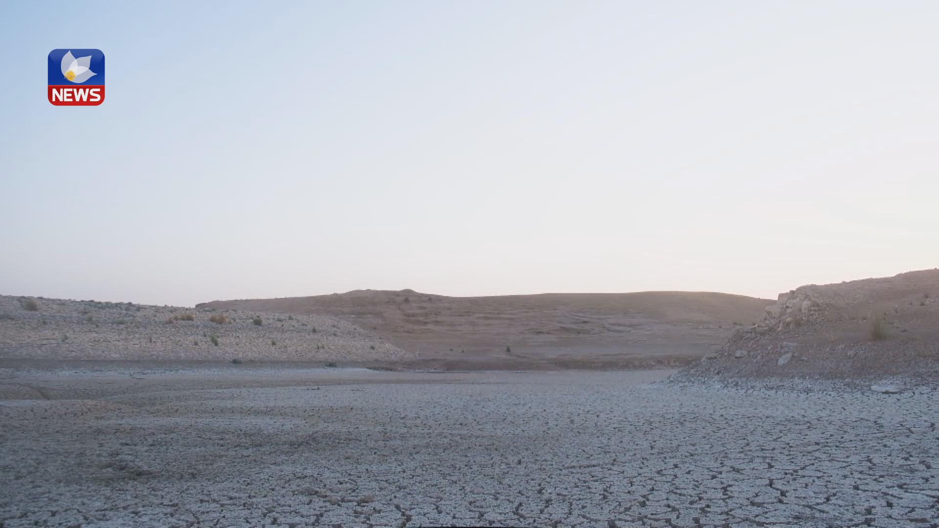 گۆمی عەلی میر لە سنوری ناحیەی قۆرەتو لە گەرمیان وشکی کردووە