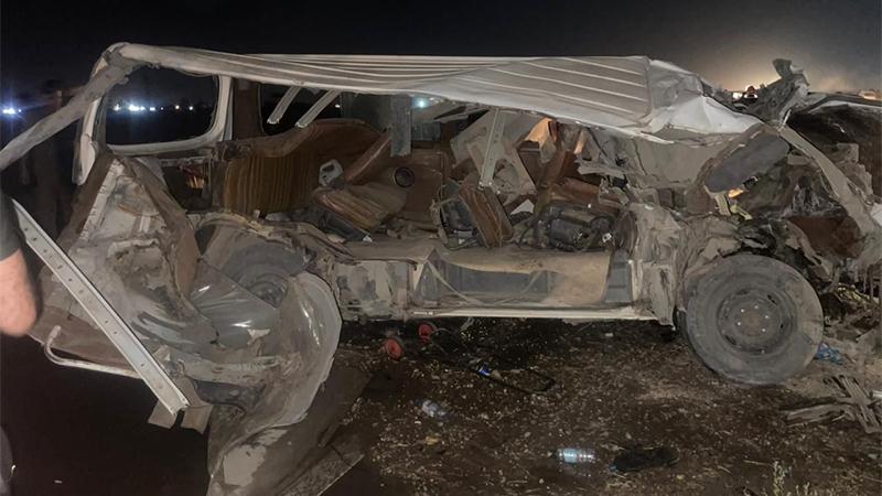 بەھۆی رووداوێکی ھاتوچۆوە لە سامەڕا ١٦ زیارەتکار گیانیانلەدەستدا