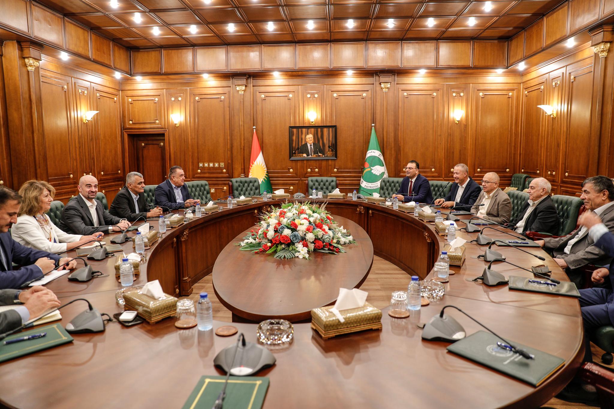 ناوەڕۆکی کۆبوونەوەی یەکێتی و گۆڕان ئاشکرادەکرێت