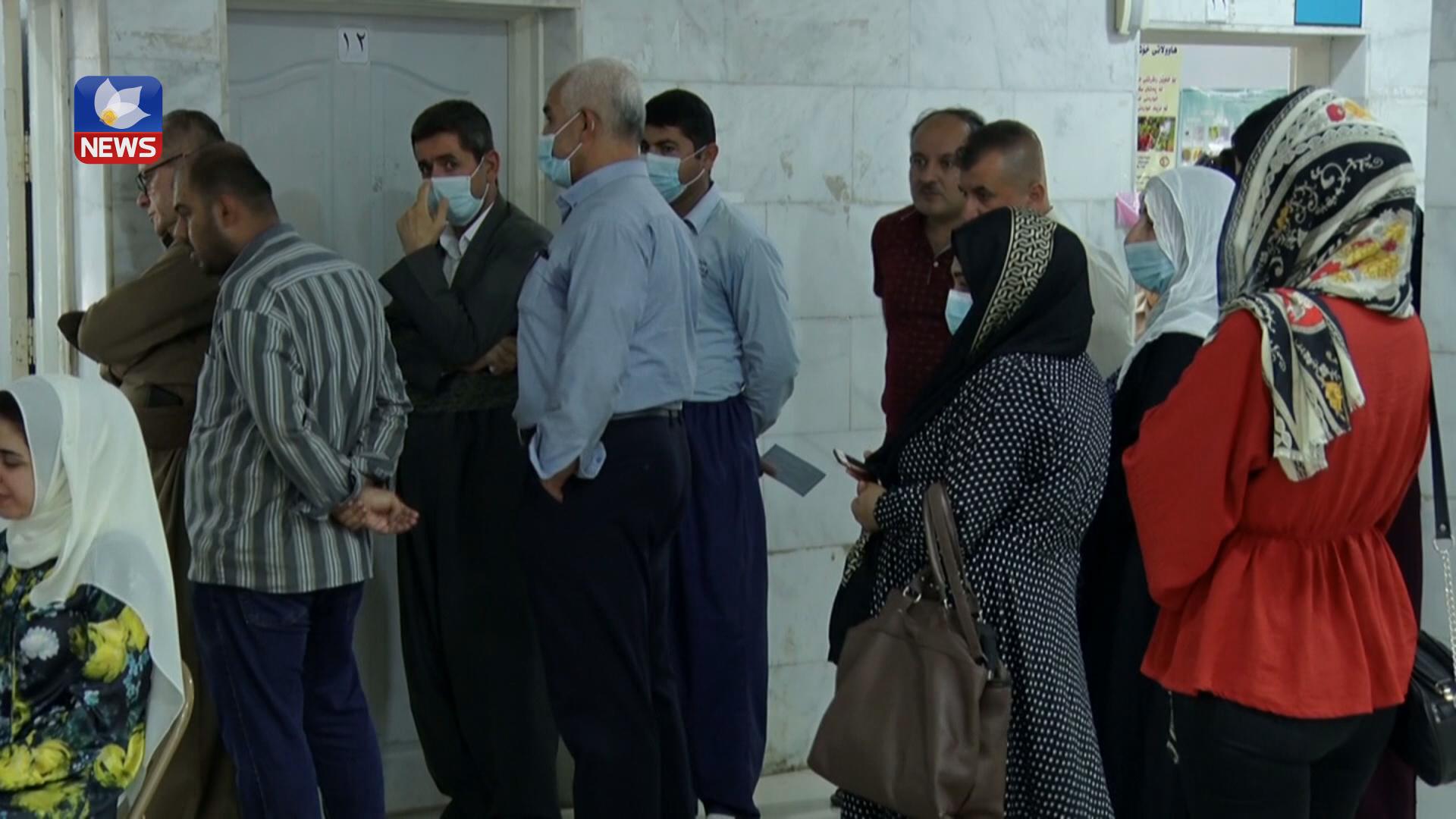 رۆژانە ٧٠٠ کەس لە ھەڵەبجە ڤاکسين وەردەگرن