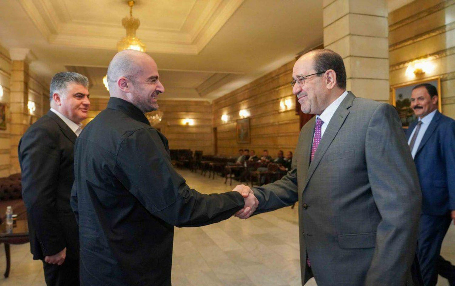 نوری مالکی: خۆشحاڵم بە ھەڵبژاردنی بافڵ جەلال تاڵەبانی وەک سەرۆکی یەکێتی