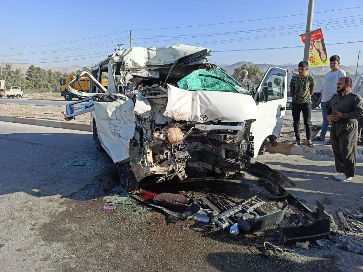 لە رووداوێکی ھاتوچۆدا لە حاجیاوا دوو خوێندکار گیانیان لە دەستدا