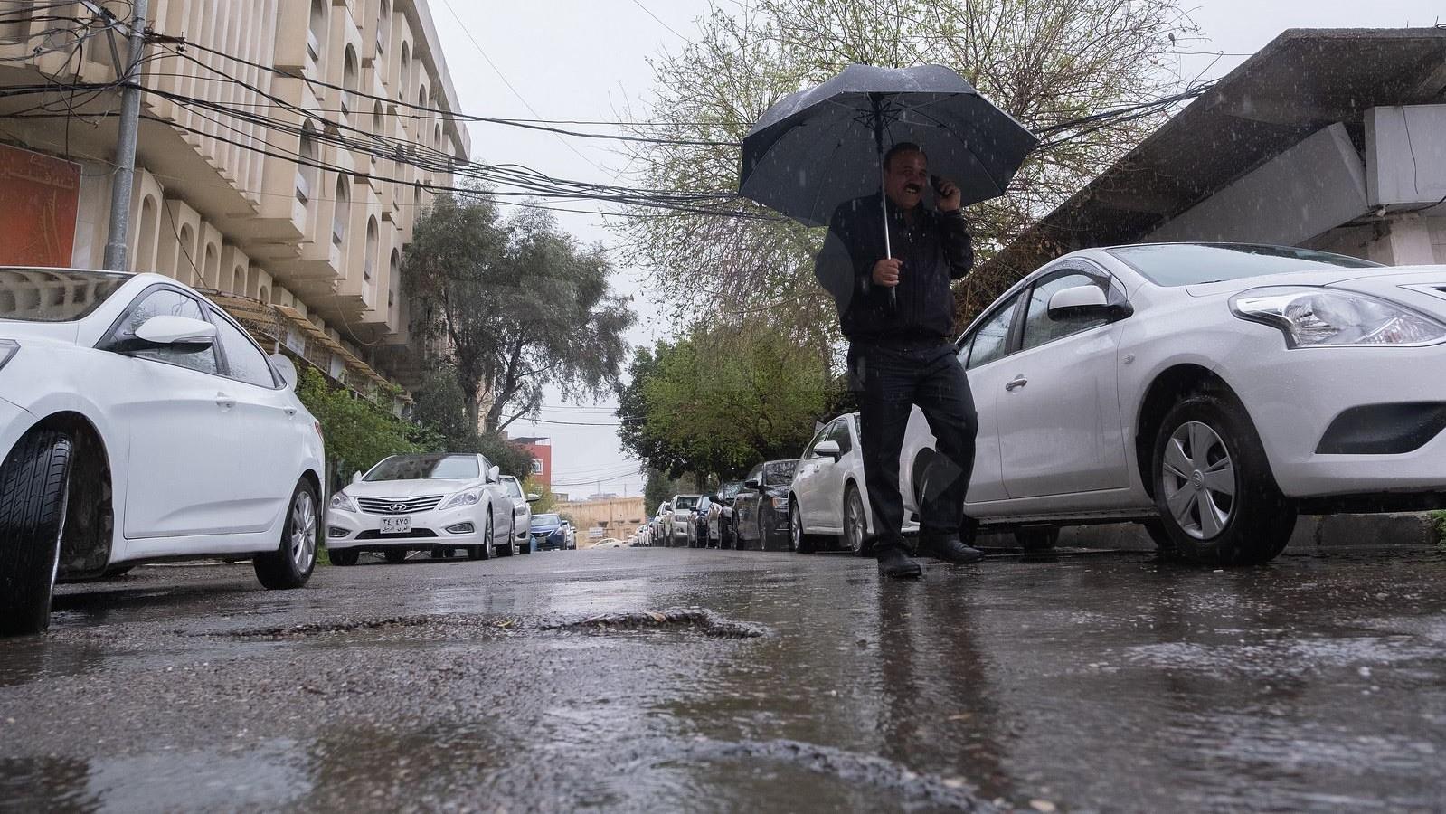 سبەینێ لە زۆربەی ناوچەکانی ھەرێمی کوردستان باران دەبارێت