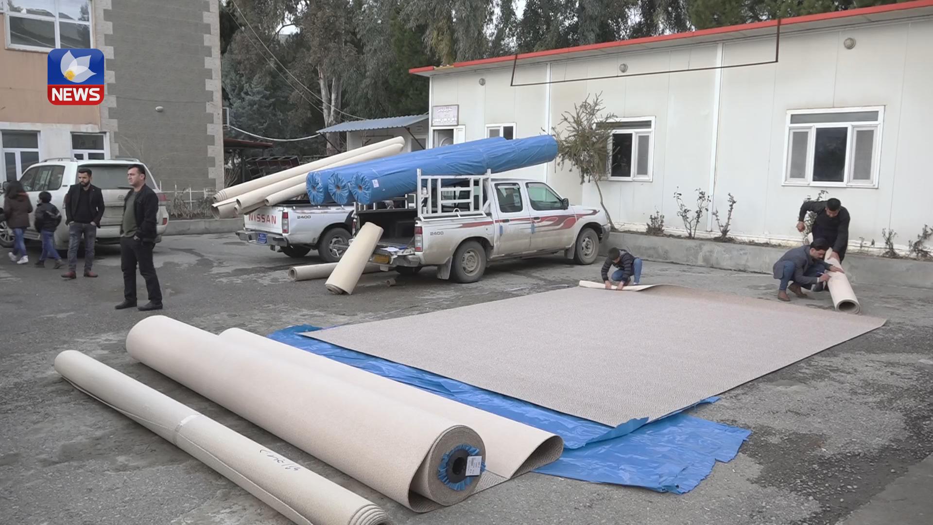 بەشێکی تری ھاوکارییەکانی بافڵ جەلال تاڵەبانی گەیەنرایە بەشەناوخۆییەکانی دوکان