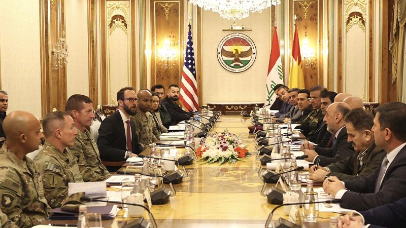 وەزارەتی بەرگریی ئەمریکا و سەرۆکایەتی ھەرێم راگەیەنراوێکی ھاوبەشیان بڵاوکردەوە