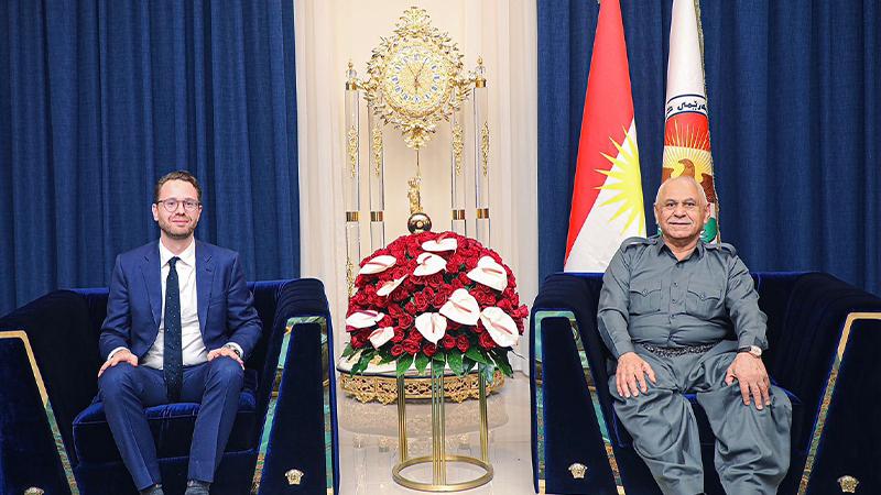 جێگری سەرۆکی ھەرێمی کوردستان پێشوازی لە کونسوڵی گشتیی نوێی بەریتانیا کرد