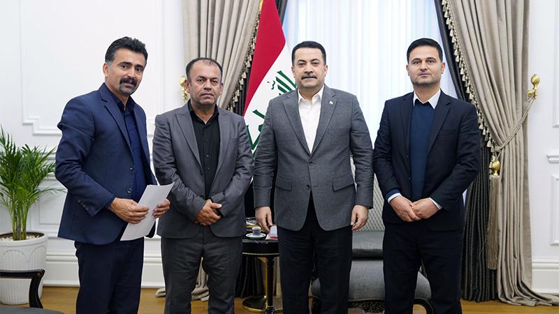 ناوەڕۆکی کۆبوونەوەی سەرۆکوەزیرانی عێراق و وەفدێکی نوێنەرانی مامۆستایانی ھەرێم